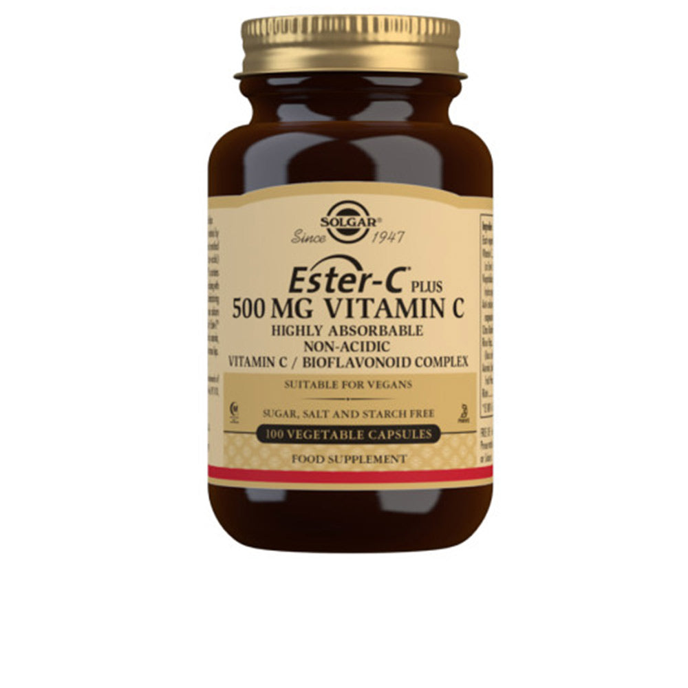 SOLGAR ESTER-C PLUS 500mg cápsulas vegetales 100 u