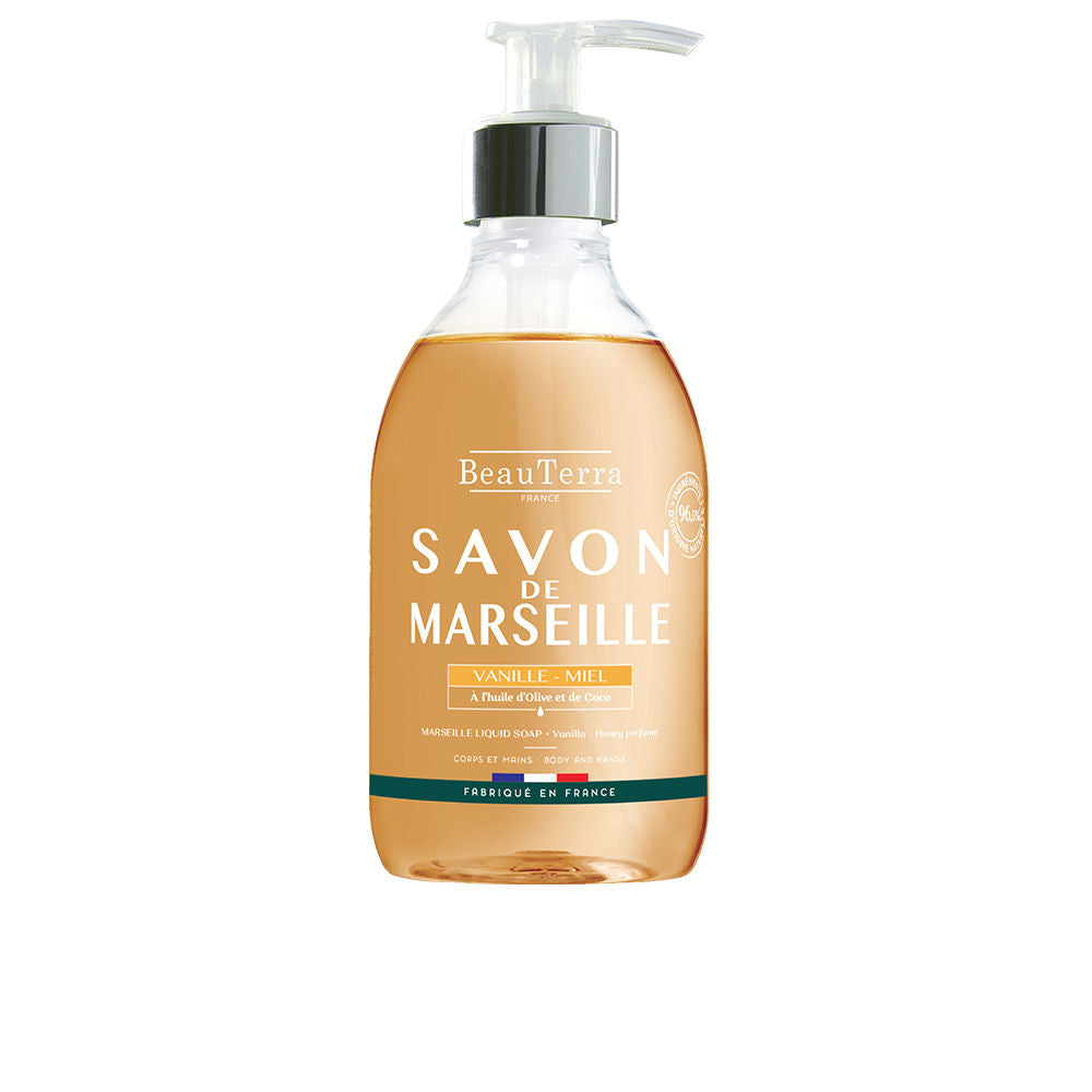 BEAUTERRA MARSEILLE vanilla and honey soap 300 ml