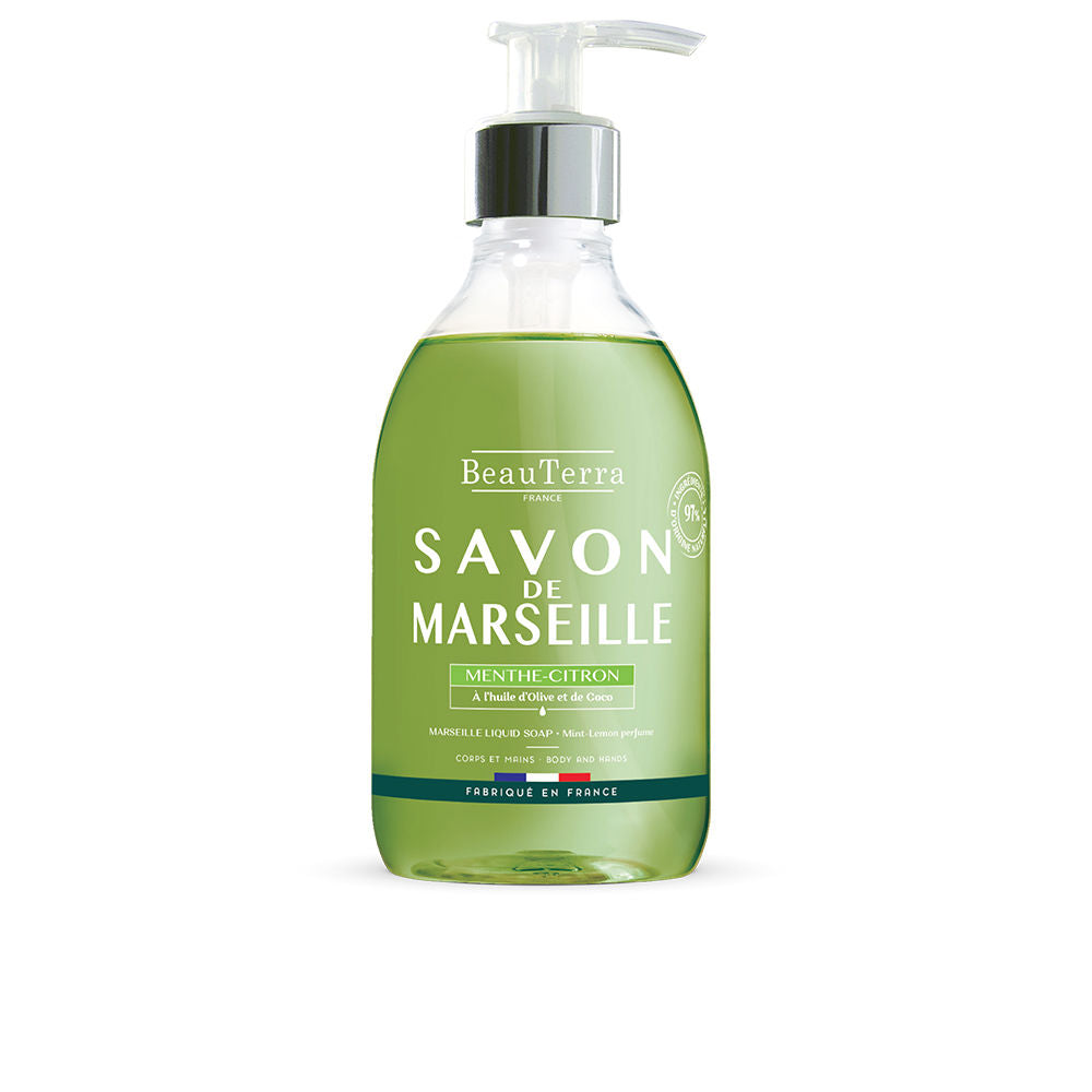 BEAUTERRA MARSEILLE mint-lemon soap 300 ml
