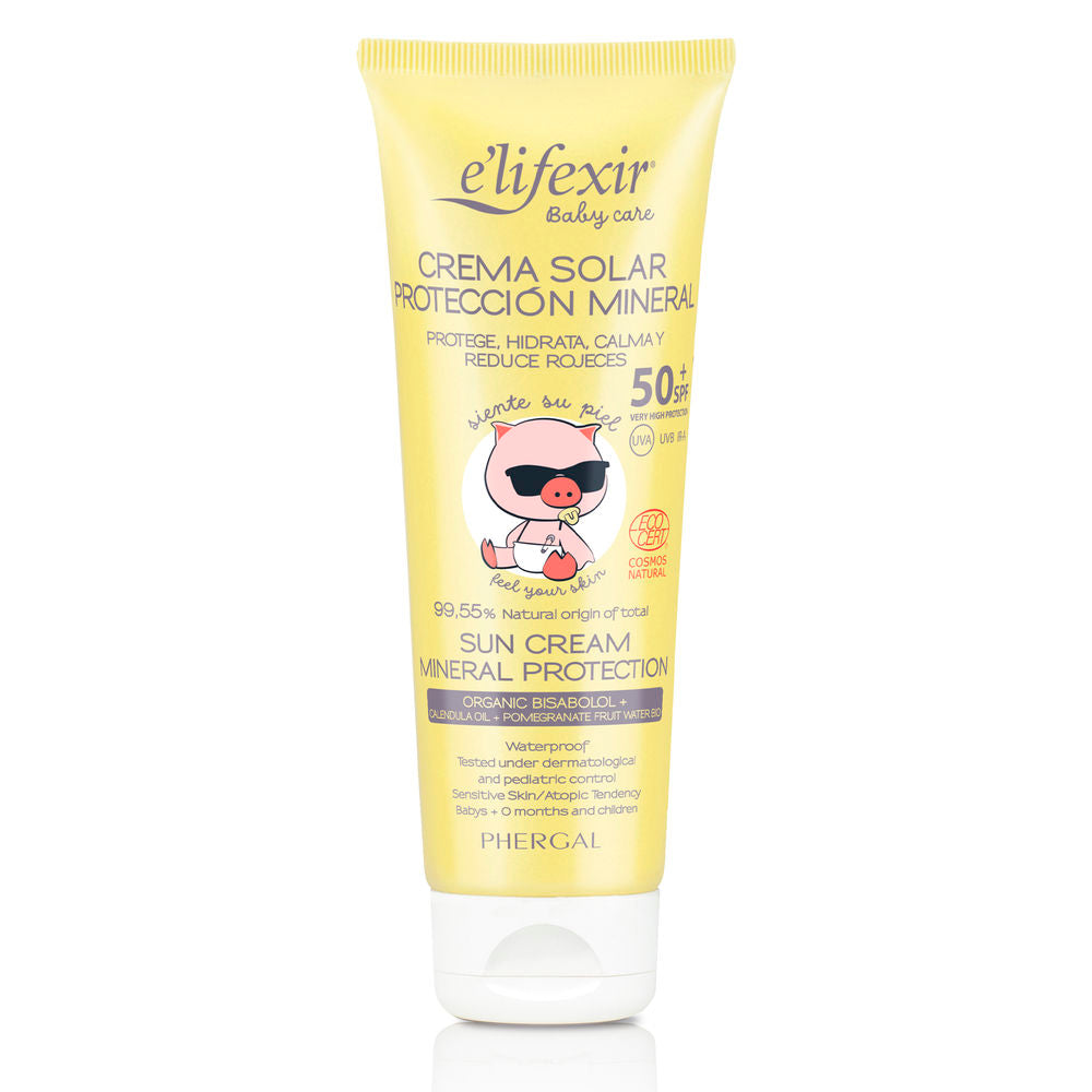 E'LIFEXIR BABY CARE mineral protection sun cream SPF50+ 100 ml