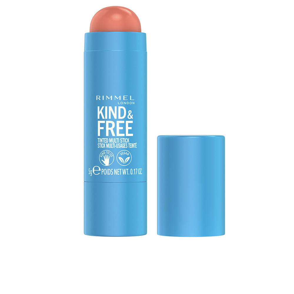 RIMMEL LONDON KIND &amp; FREE tinted multi stick #002-peachy cheeks 5 gr