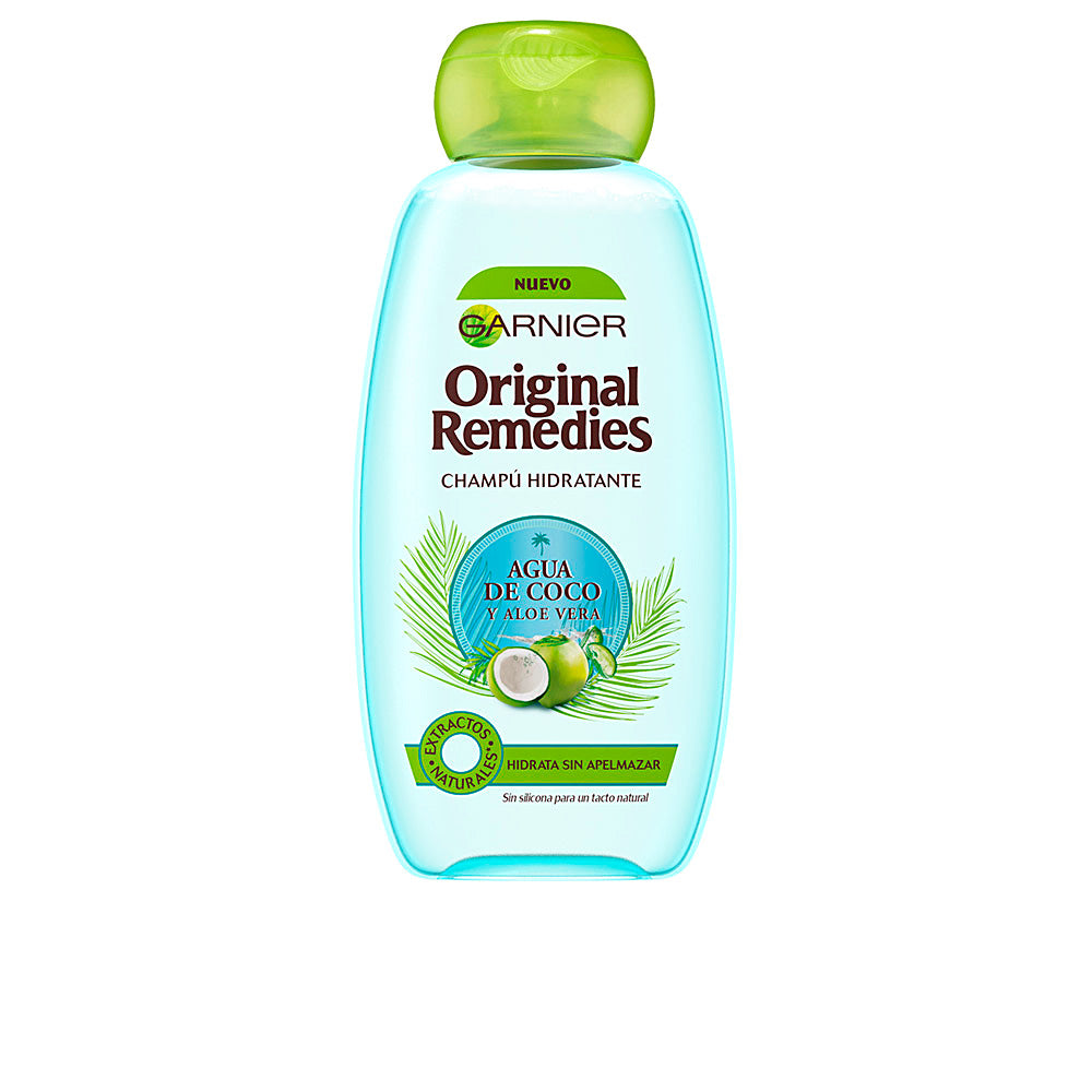 GARNIER ORIGINAL REMEDIES champú agua coco y aloe 300 ml