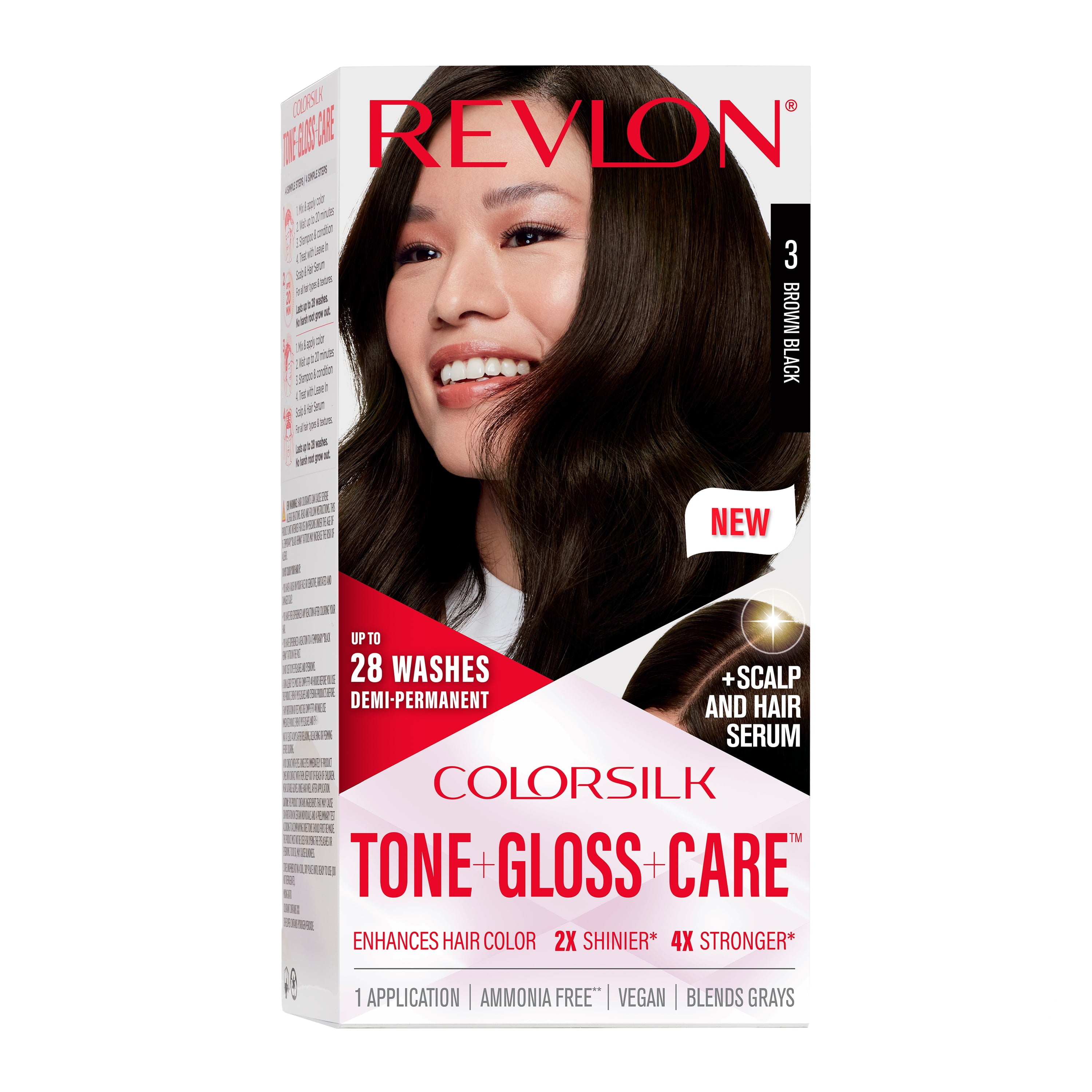 REVLON MASS MARKET COLORSILK tinta #10-nero 1 pz