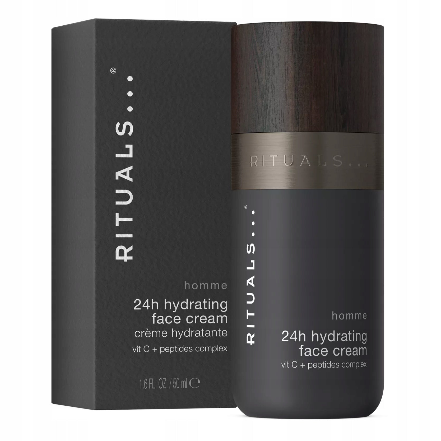 RITUALS HOMME crème hydratante visage 24h 50 ml