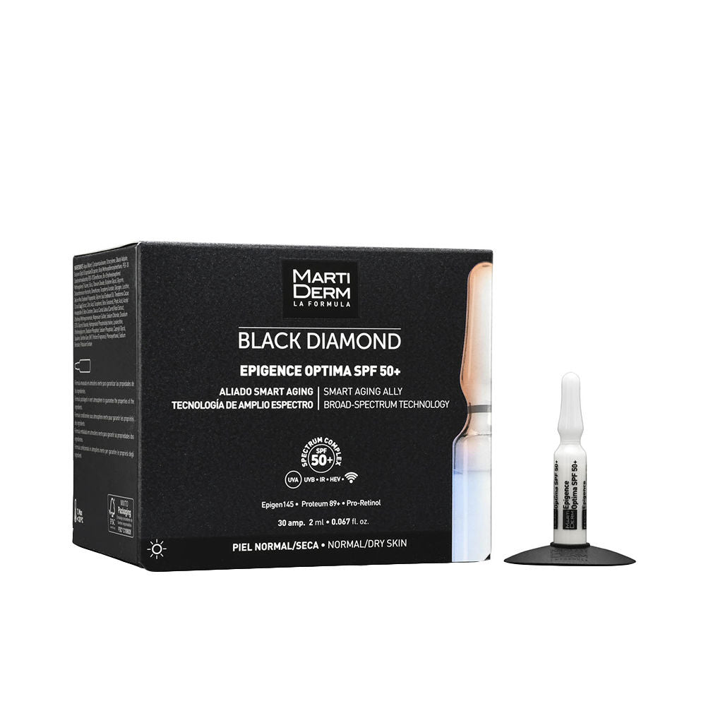MARTIDERM BLACK DIAMOND EPIGENCE OPTIMA ampoules for normal-dry skin SPF50+ 30 x 2 ml