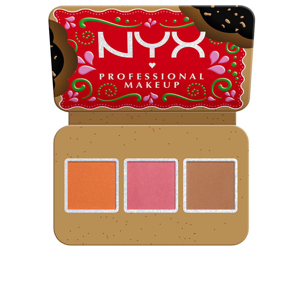 NYX PROFESSIONAL MAKE UP BUTTERMELT PALETTE bronzer and blush #Light/Medium 12 gr