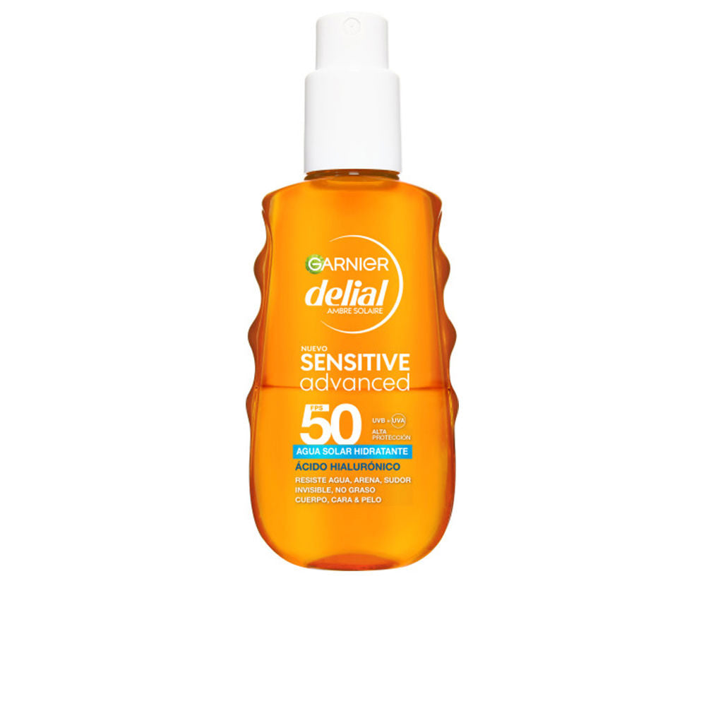 GARNIER SENSITIVE ADVANCED moisturizing solar water SPF50 150 ml