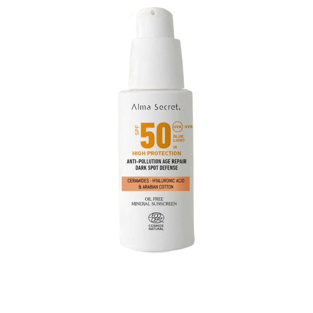 ALMA SECRET HIGH PROTECTION facial cream SPF50 #gold 50 ml