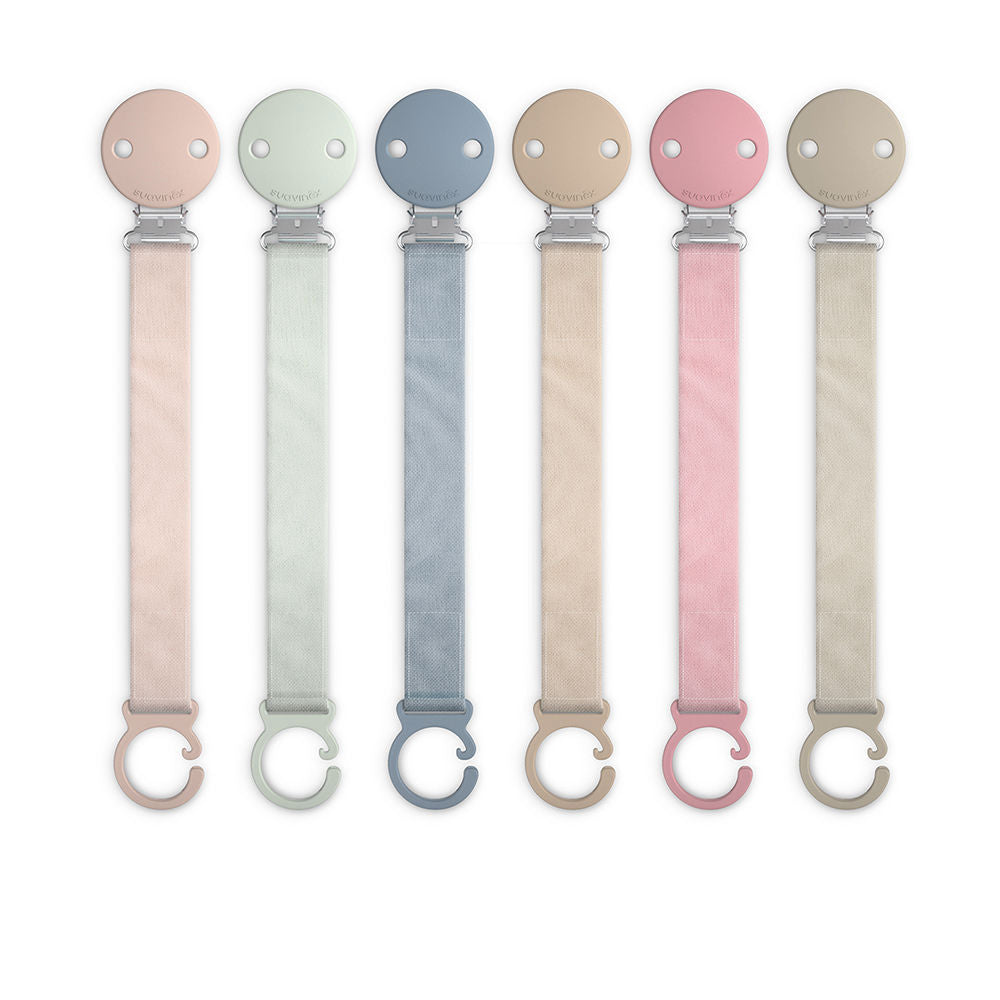 SUAVINEX SELECTION pacifier clip ribbon #Wonderland 1 unit
