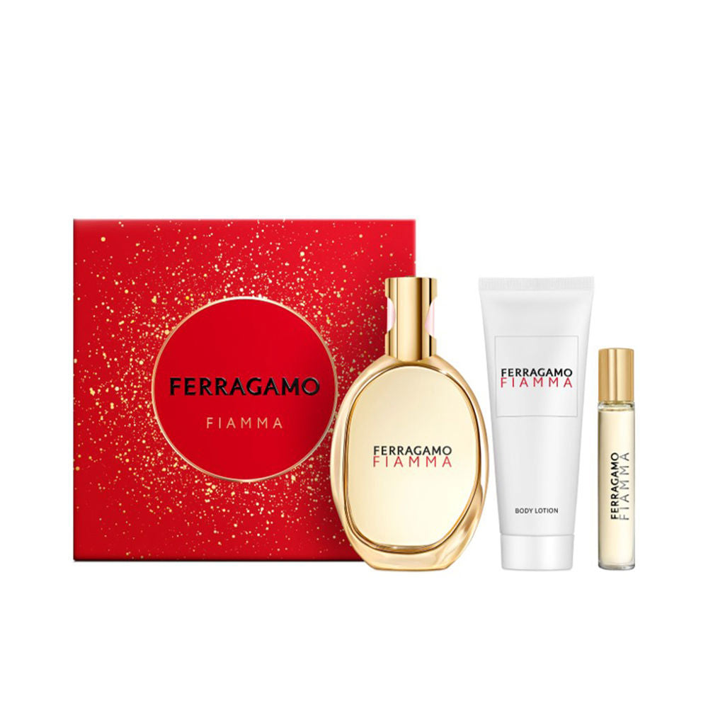 SALVATORE FERRAGAMO FIAMMA 3-piece case