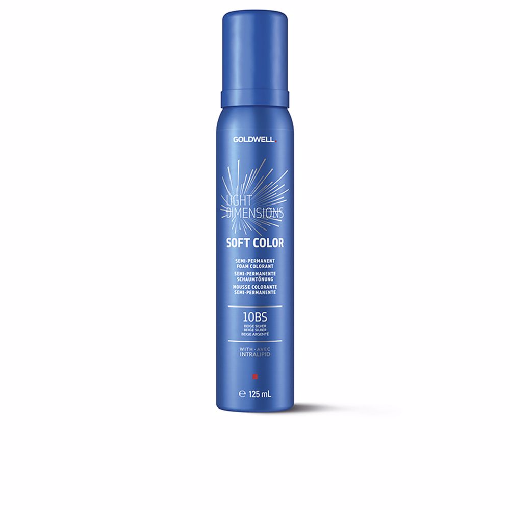 GOLDWELL LIGHTDIMENSIONS soft color semi-permanent foam colorant #10-beige silver
