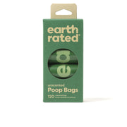EARTH RATED ROLLOS BOLSA mascota recambio #sin perfume 8 x 15 u