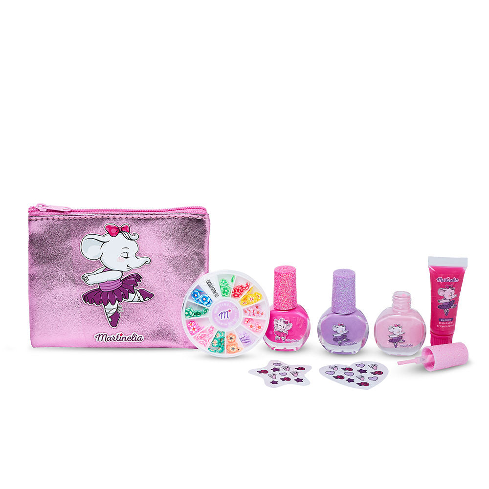 MARTINELIA MAGIC BALLET NAILS & CASE set 7 pz