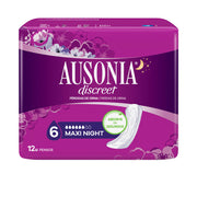AUSONIA DISCREET maxi incontinence pads 12 units