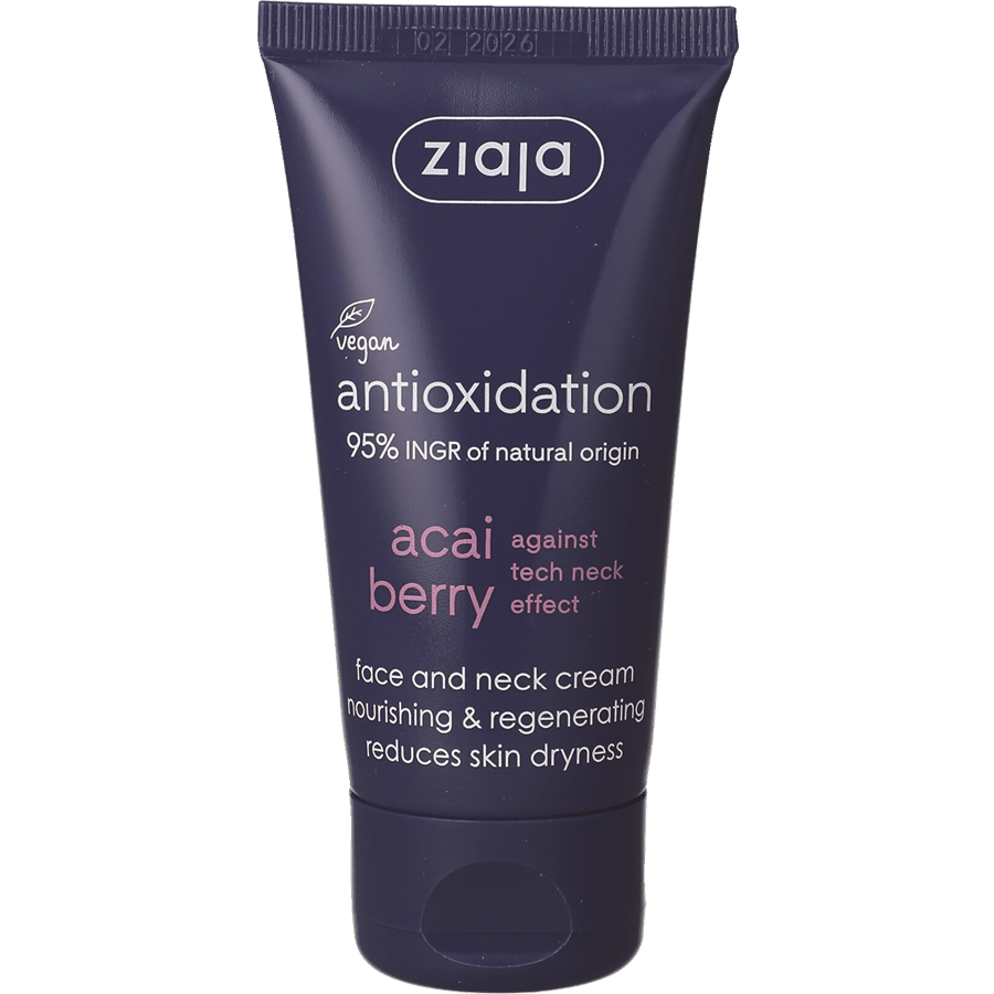 ZIAJA ACAI crème régénérante et nourrissante visage et cou 50 ml