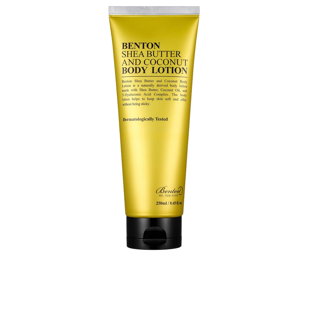 BENTON SHEA BUTTER AND COCONUT body lotion 250 ml