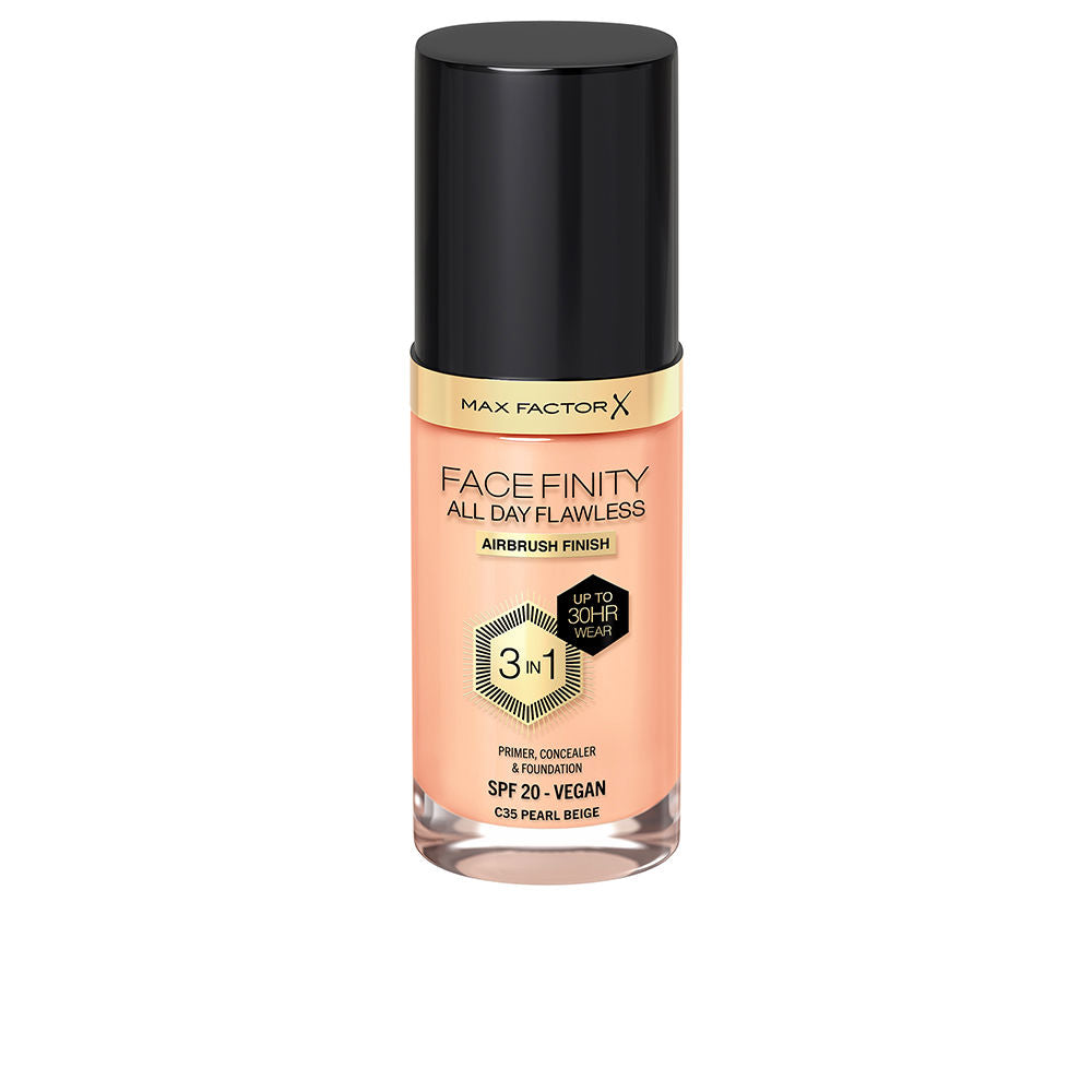 MAX FACTOR FACEFINITY 3IN1 primer, concealer &amp; foundation #35-pearl beige 30 ml
