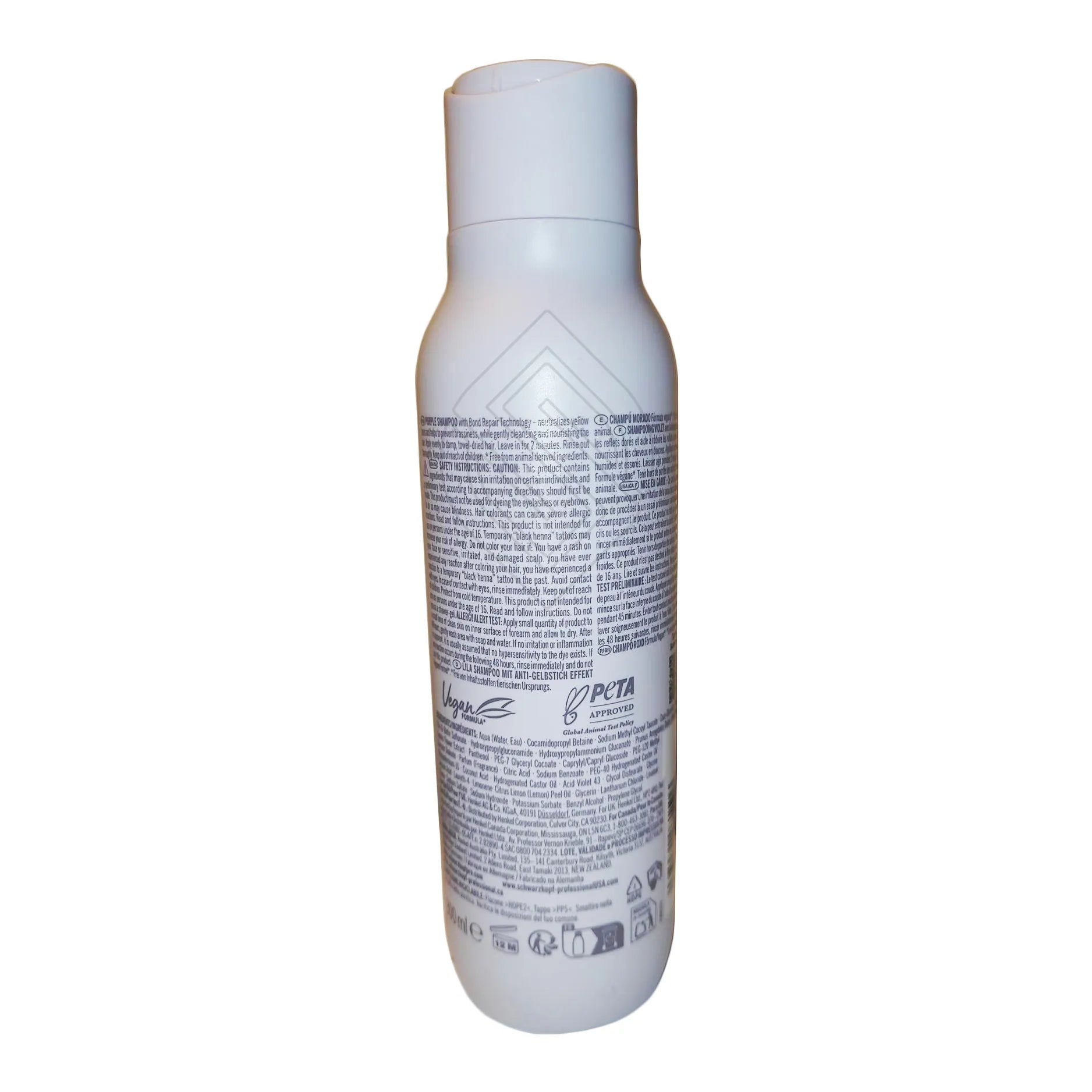 SCHWARZKOPF BLONDME BOND REPAIR champú morado 300 ml