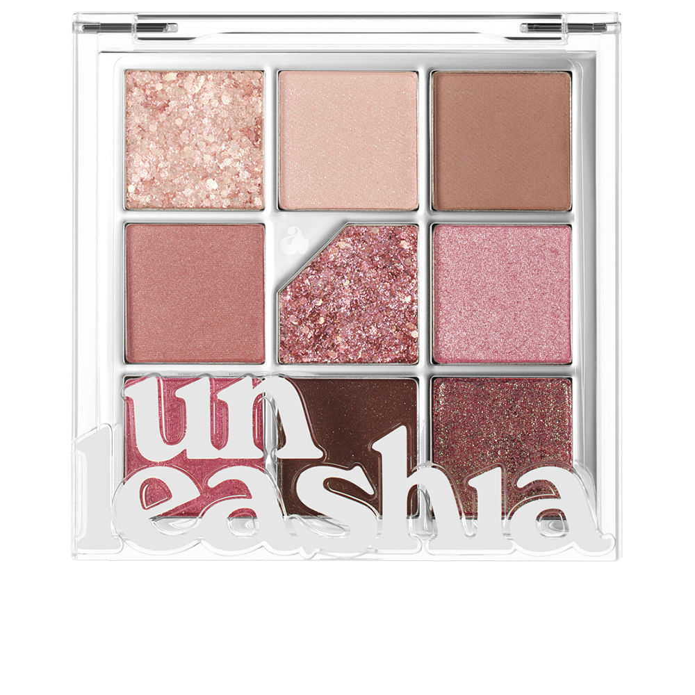UNLEASHIA GLITTERPEDIA eye palette #5-All Of Dusty Rose 6.2 gr