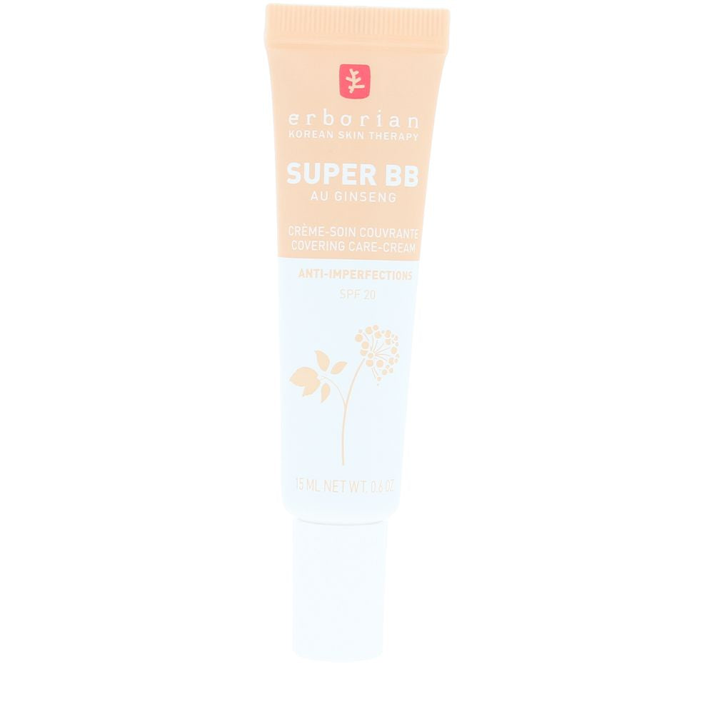 ERBORIAN SUPER BB AU GINSENG anti-blemish cream SPF20 #Gold 15 ml