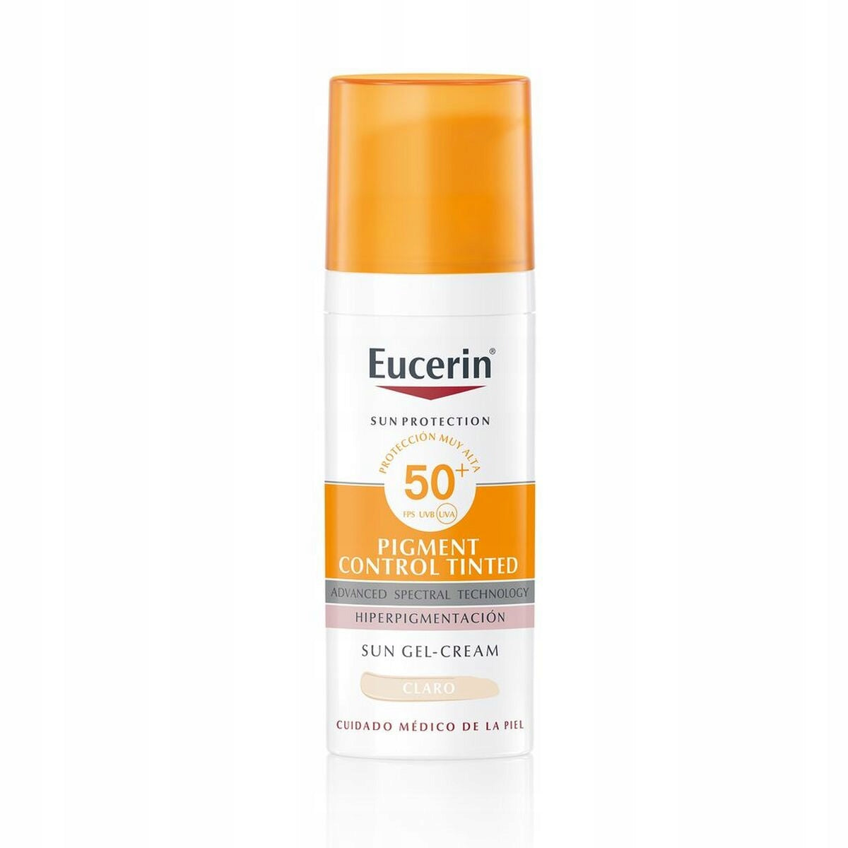 EUCERIN SUN PROTECTION pigment control gel-crème teinté SPF50+ #clair 50 ml