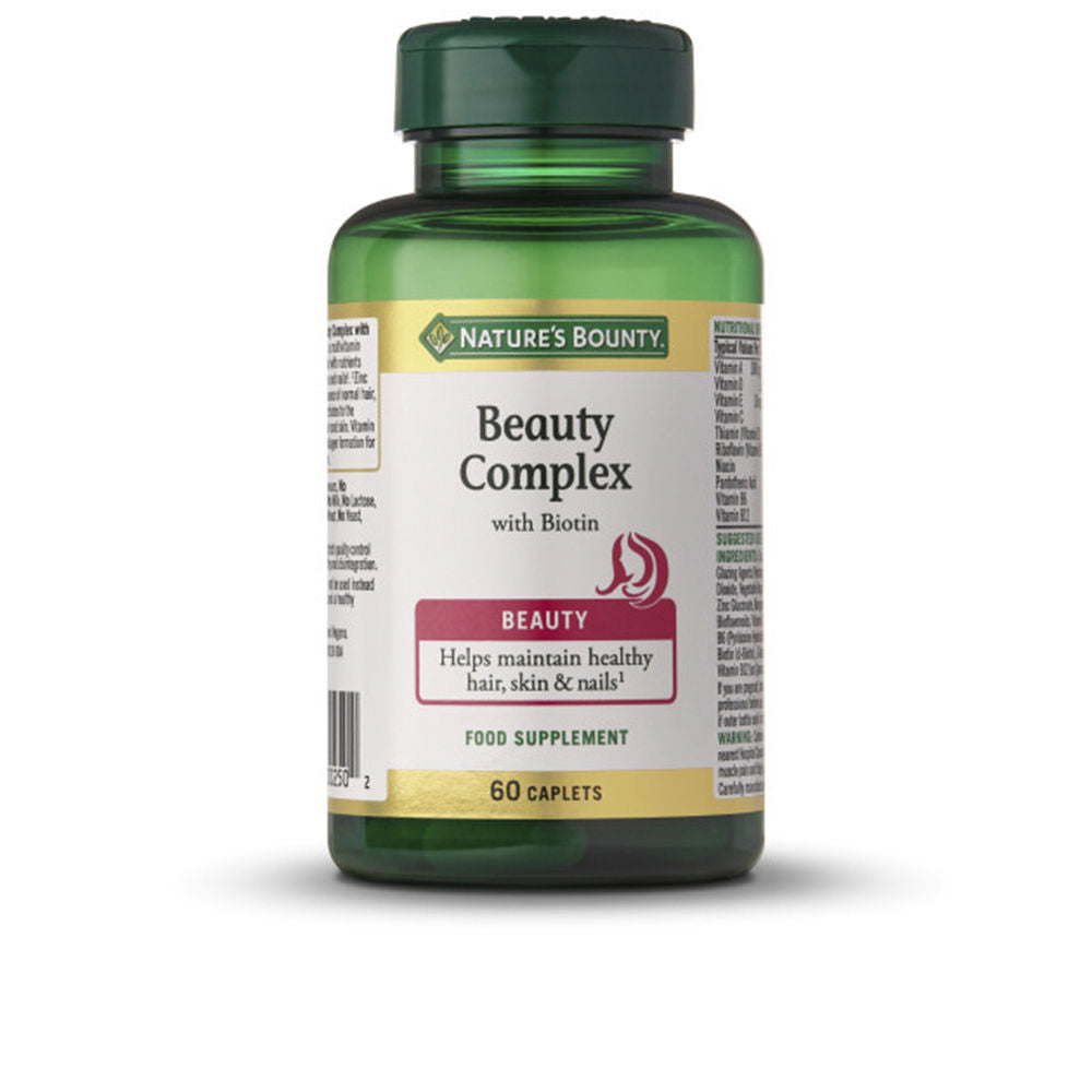 NATURE'S BOUNTY BEAUTY COMPLEX with biotin 60 capsules