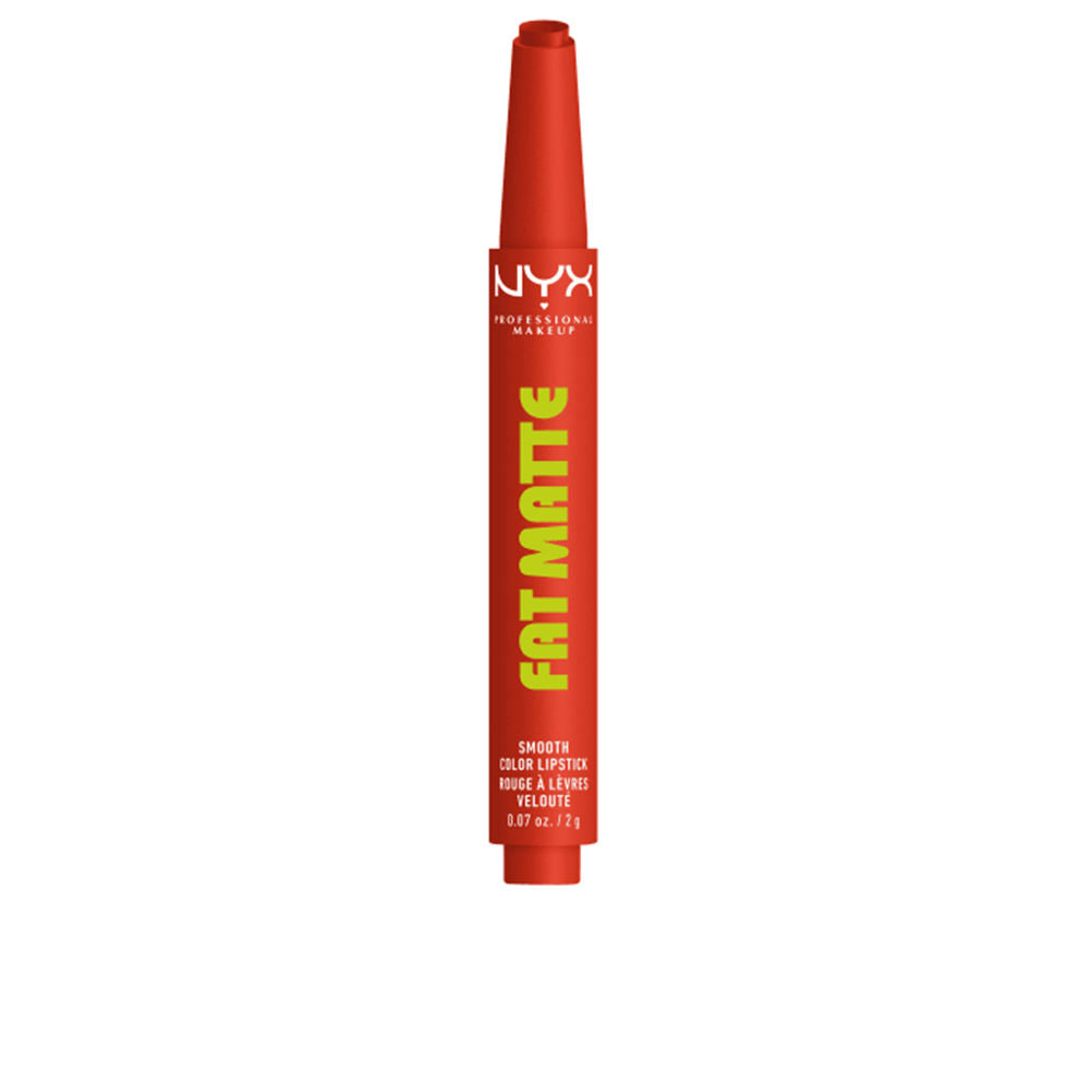 NYX PROFESSIONAL MAKE UP FAT MATTE lipstick #Comfy Caramel 2 gr