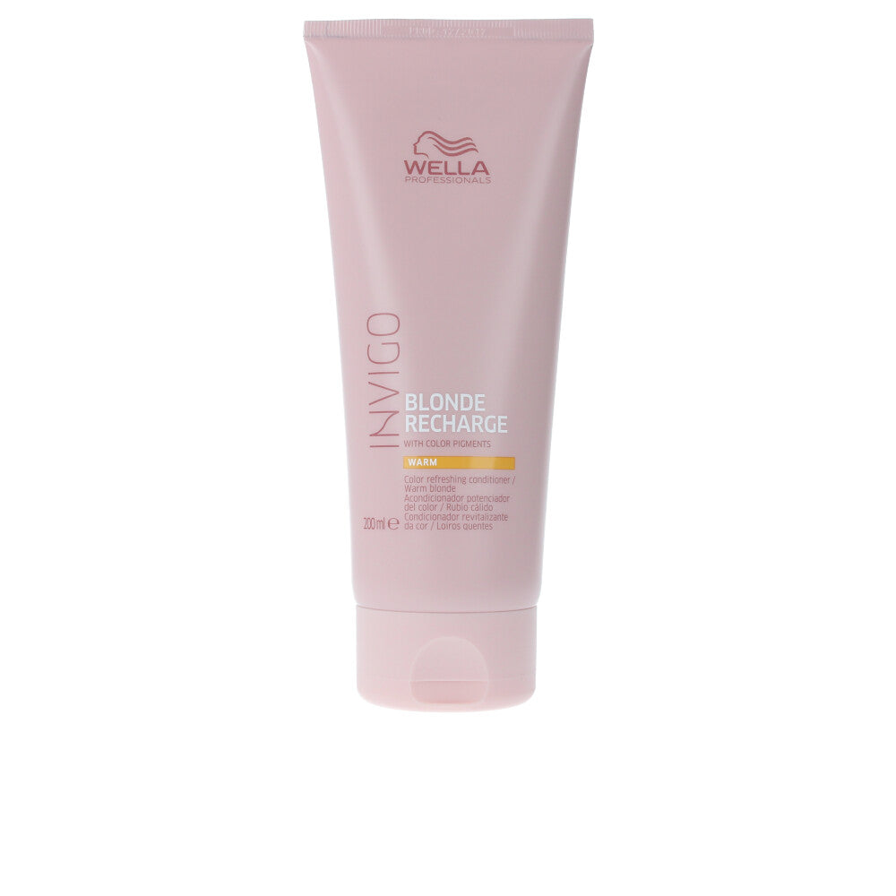 WELLA PROFESSIONALS INVIGO BLONDE RECHARGE conditioner #warm 200 ml