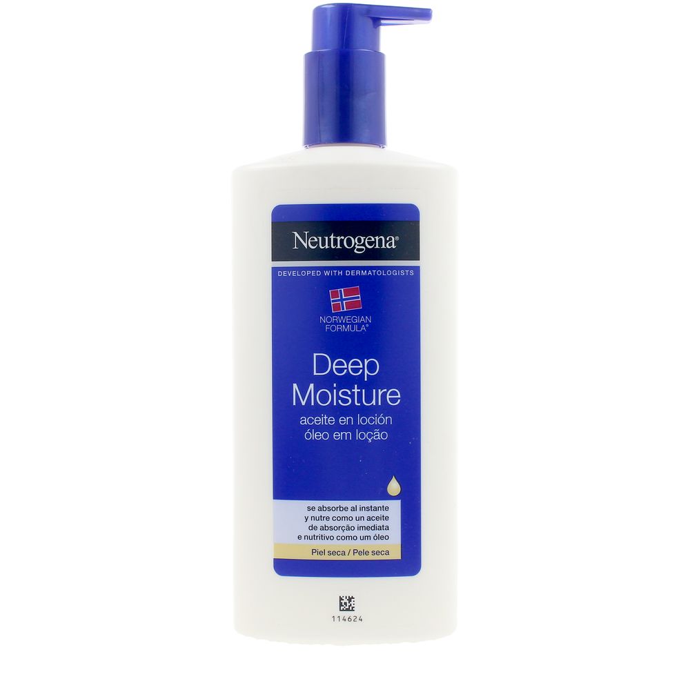 NEUTROGENA DEEP MOISTURE body lotion oil 400 ml