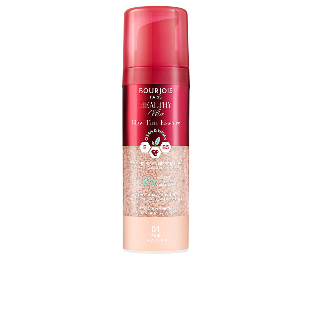 BOURJOIS HEALTHY MIX GLOW TINT ESSENCE makeup base #01-Fair 30 ml