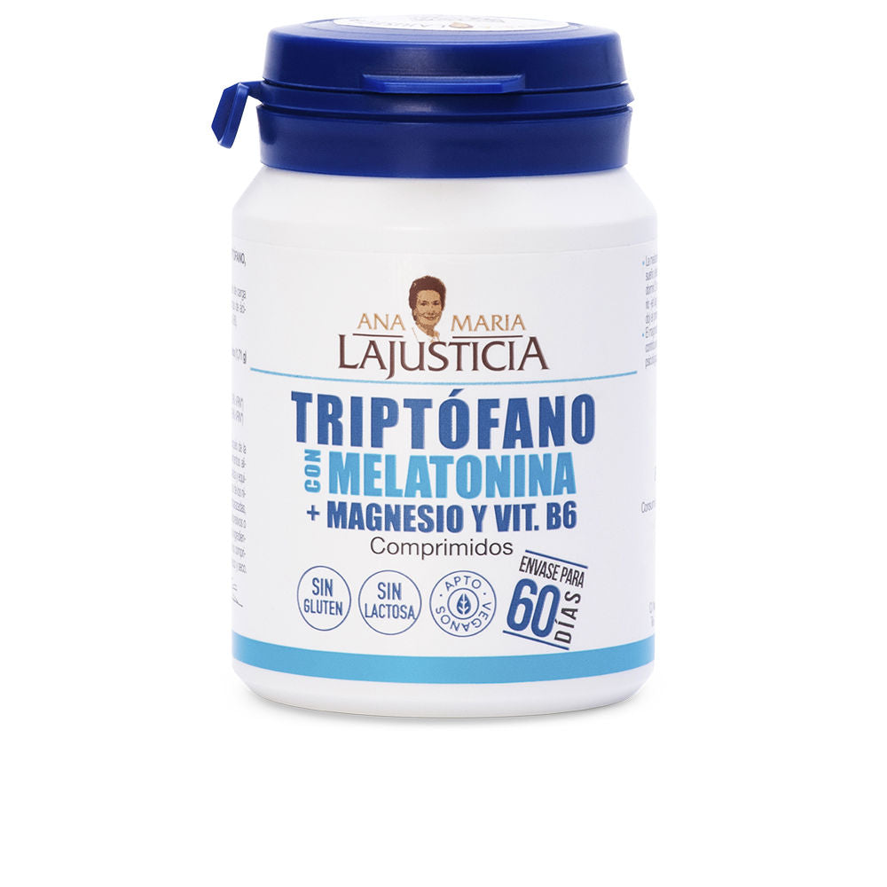 ANA MARIA LAJUSTICIA TRIPTOFANO CON MELATONINA + MAGNESIO Y VIT.B6 60 comprimidos