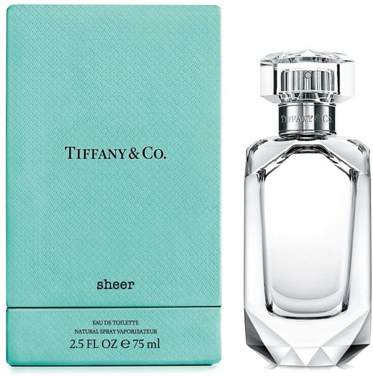 TIFFANY & CO TIFFANY SHEER eau de toilette vaporisateur 75 ml
