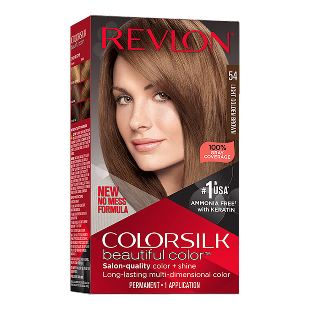 REVLON MASS MARKET COLORSILK tinture #54-castano chiaro dorato 1 pz