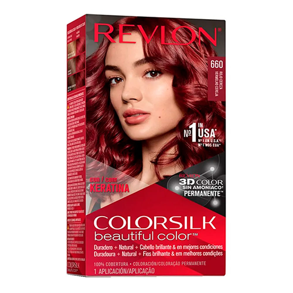 REVLON TINTE MASS MARKET COLORSILK #66-ROSSO CILIEGIA 1 pz
