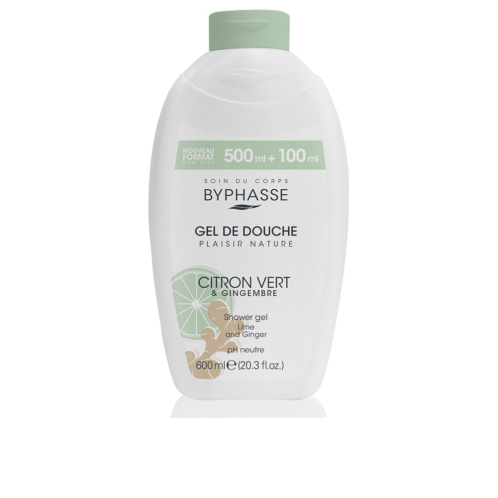 BYPHASSE CITRON VERT &amp; GINGER shower gel 600 ml