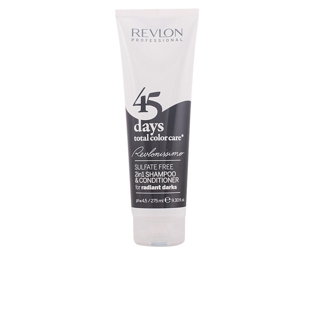 REVLON 45 DAYS 2in1 shampoo & conditioner for radiant darks 275 ml
