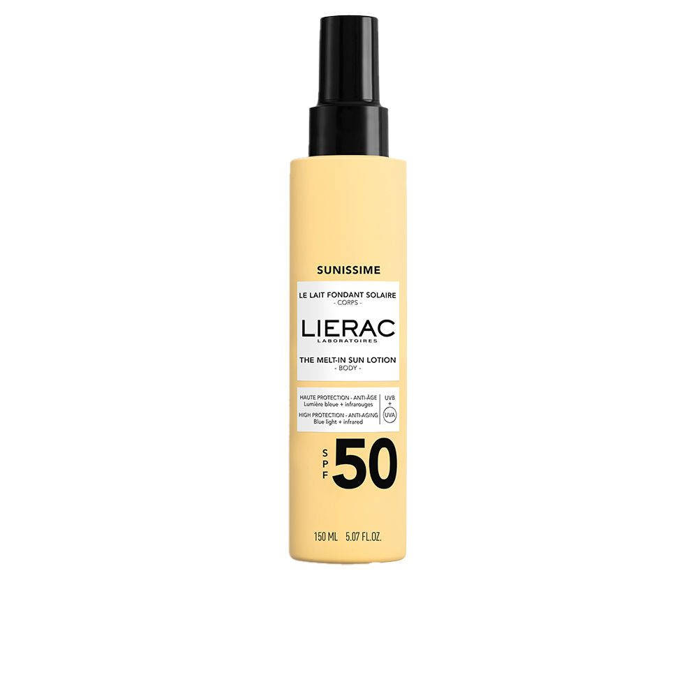 LIERAC SUNISSIME melting sun milk SPF50 150 ml