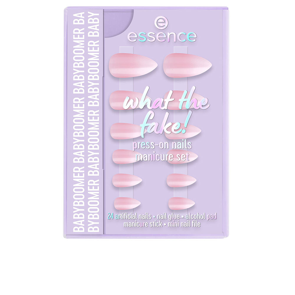 ESSENCE WHAT THE FAKE! Fake Nails Set #03 - Babyboomer 6 pcs