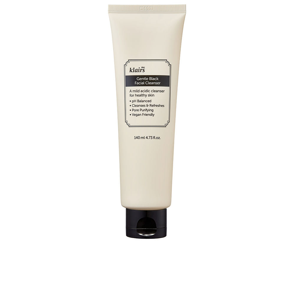KLAIRS GENTLE BLACK facial cleanser 140 ml