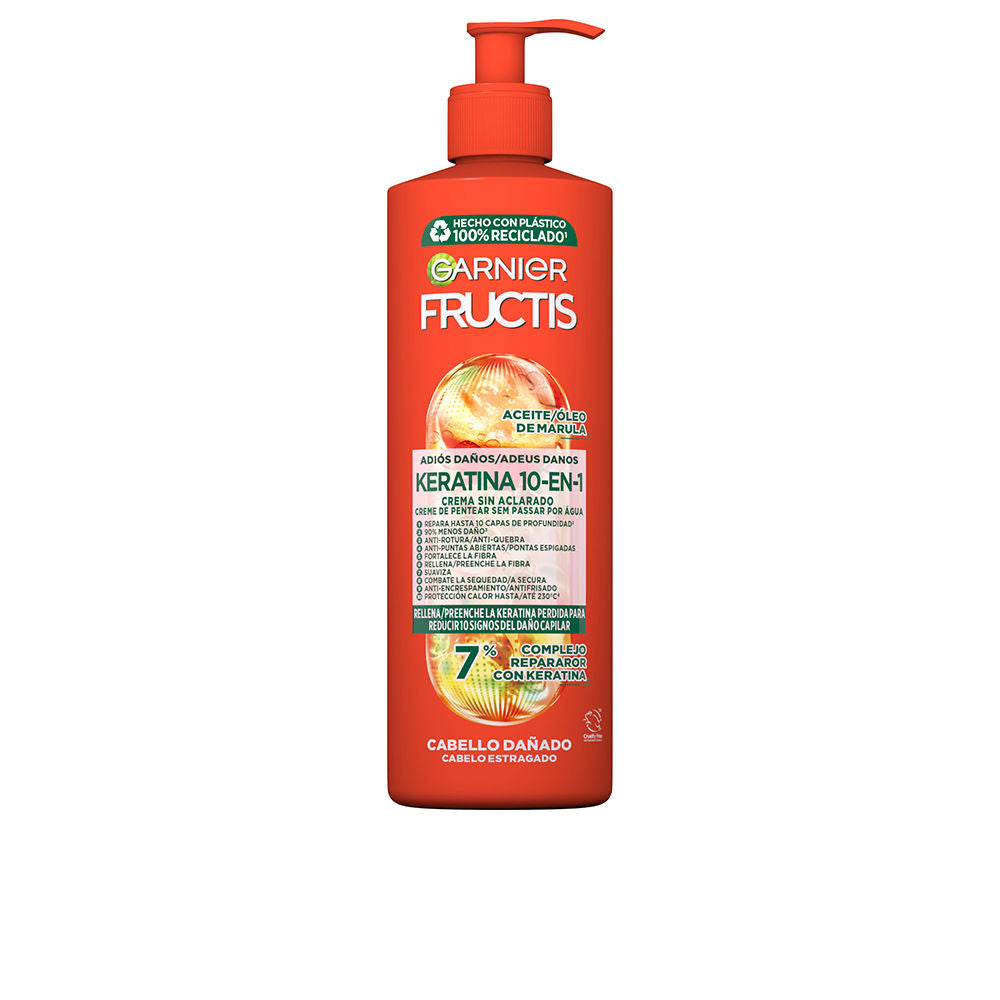 GARNIER FRUCTIS GOODBYE KERATIN DAMAGE 10-IN-1 leave-in cream 400 ml