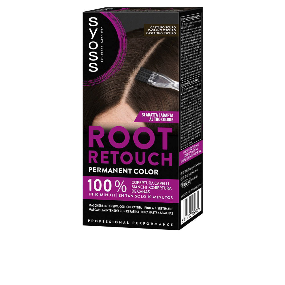 SYOSS ROOT RETOUCH root touch-up mask #DarkBrown 1 unit