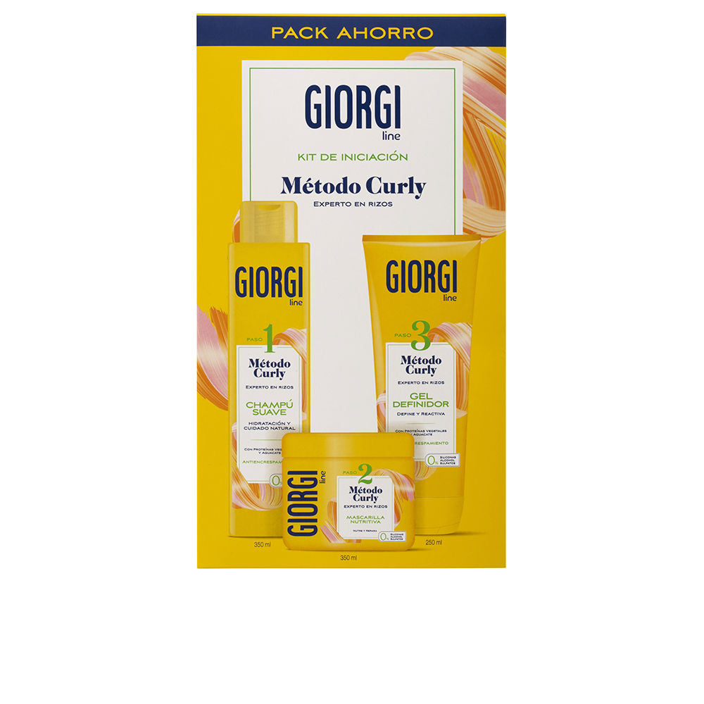 GIORGI LINE GIORGI CURLY METHOD LOT 3 pcs