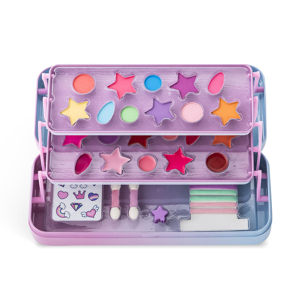 MARTINELIA LITTLE UNICORN TIN CASE 3 LEVELS LOT 29 pcs
