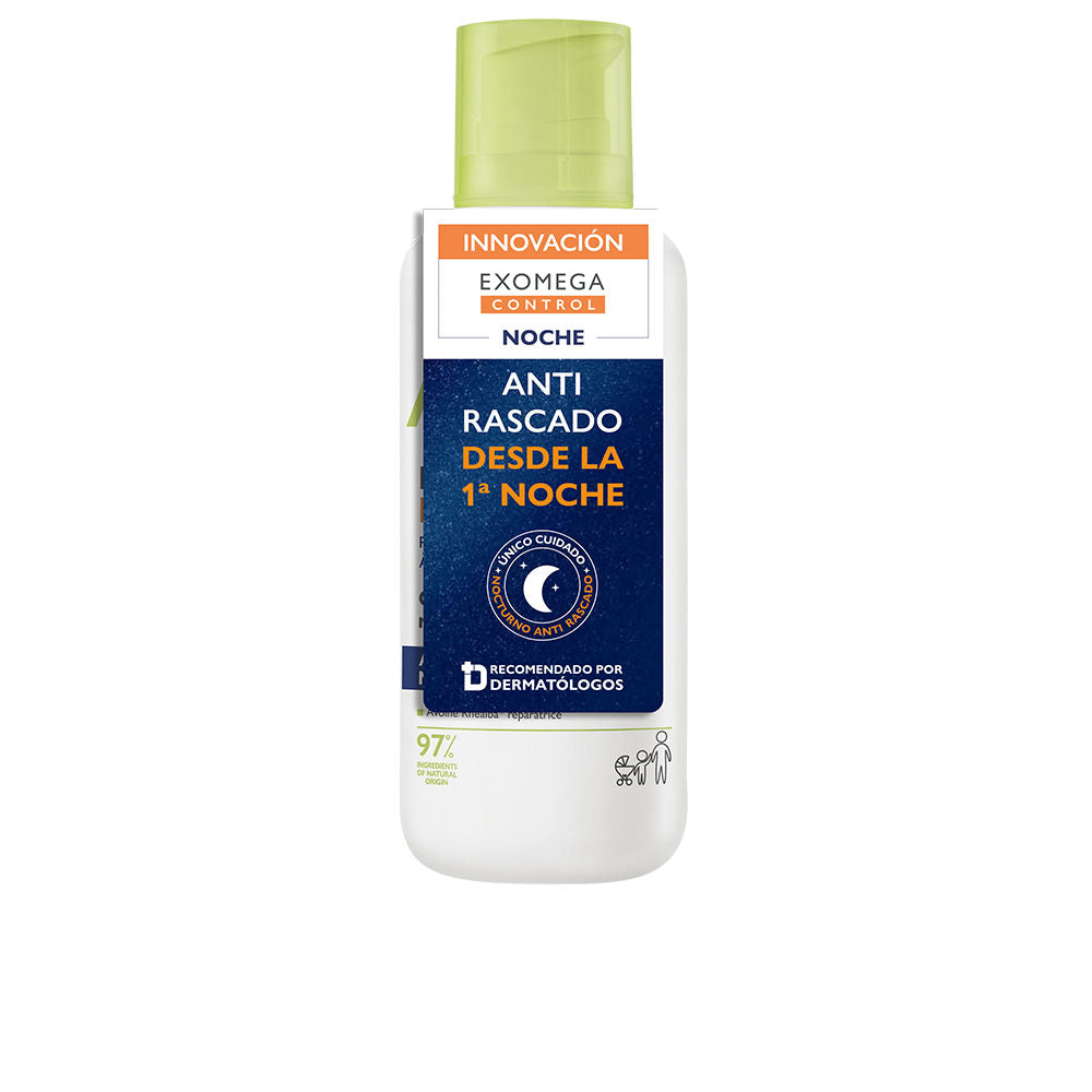 A-DERMA EXOMEGA CONTROL Emollient Repairing Night Cream for Atopic Skin 400 ml