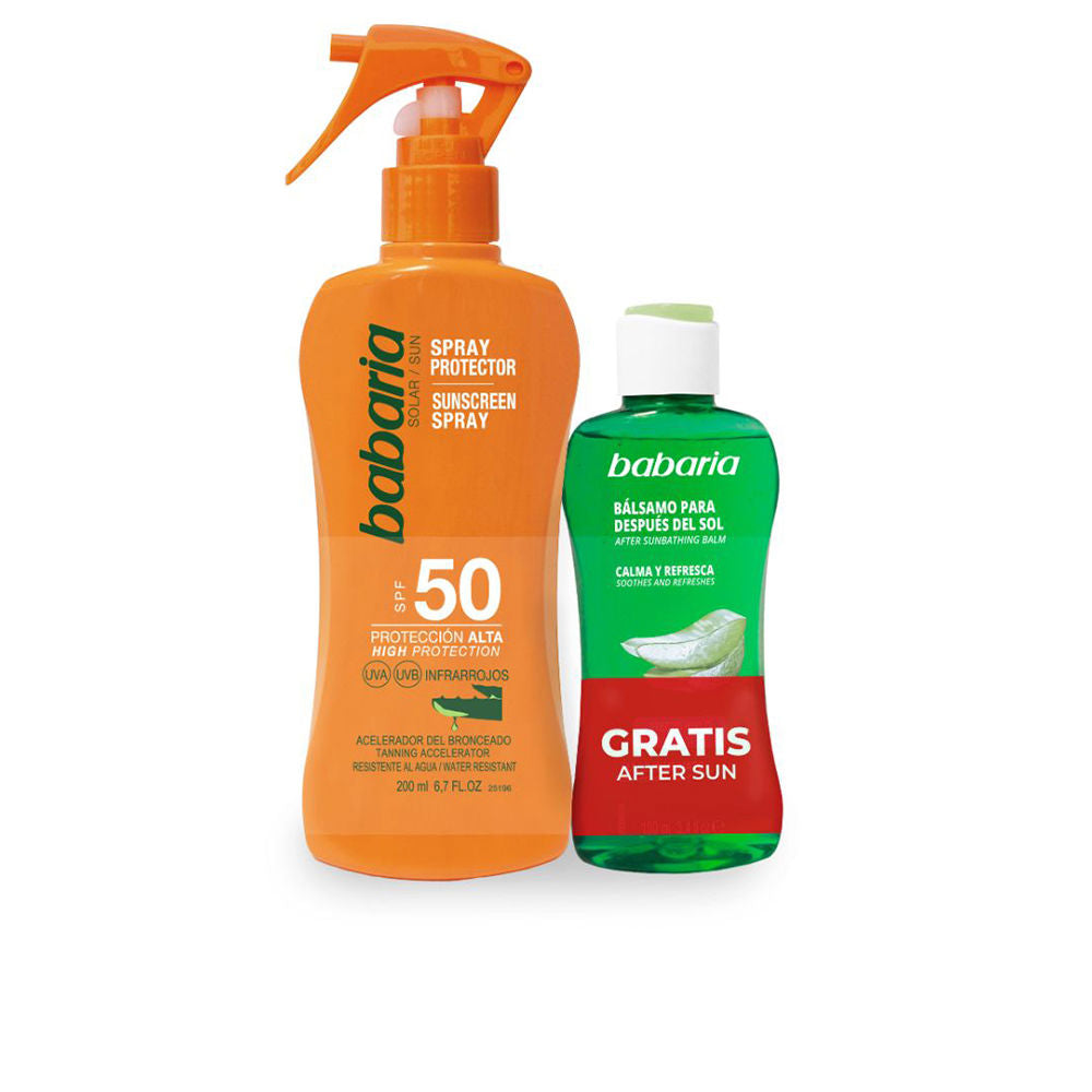 BABARIA SOLAR ALOE SPF50 2-piece set