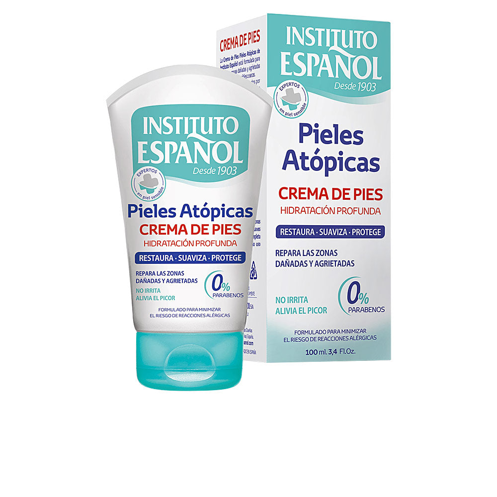 INSTITUTO ESPAÑOL ATOPIC SKIN moisturizing and repairing foot cream 100 ml