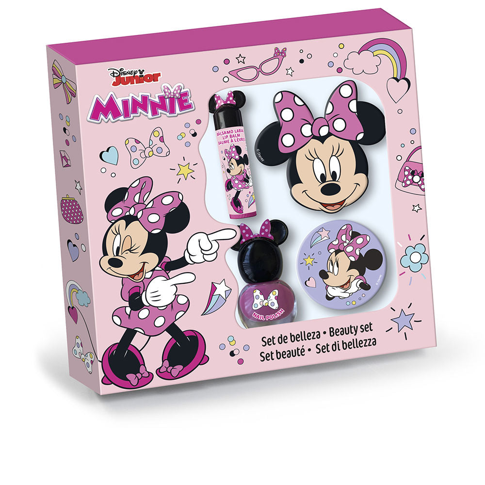 LORENAY MINNIE BEAUTY MAKEUP CASE 4 pcs