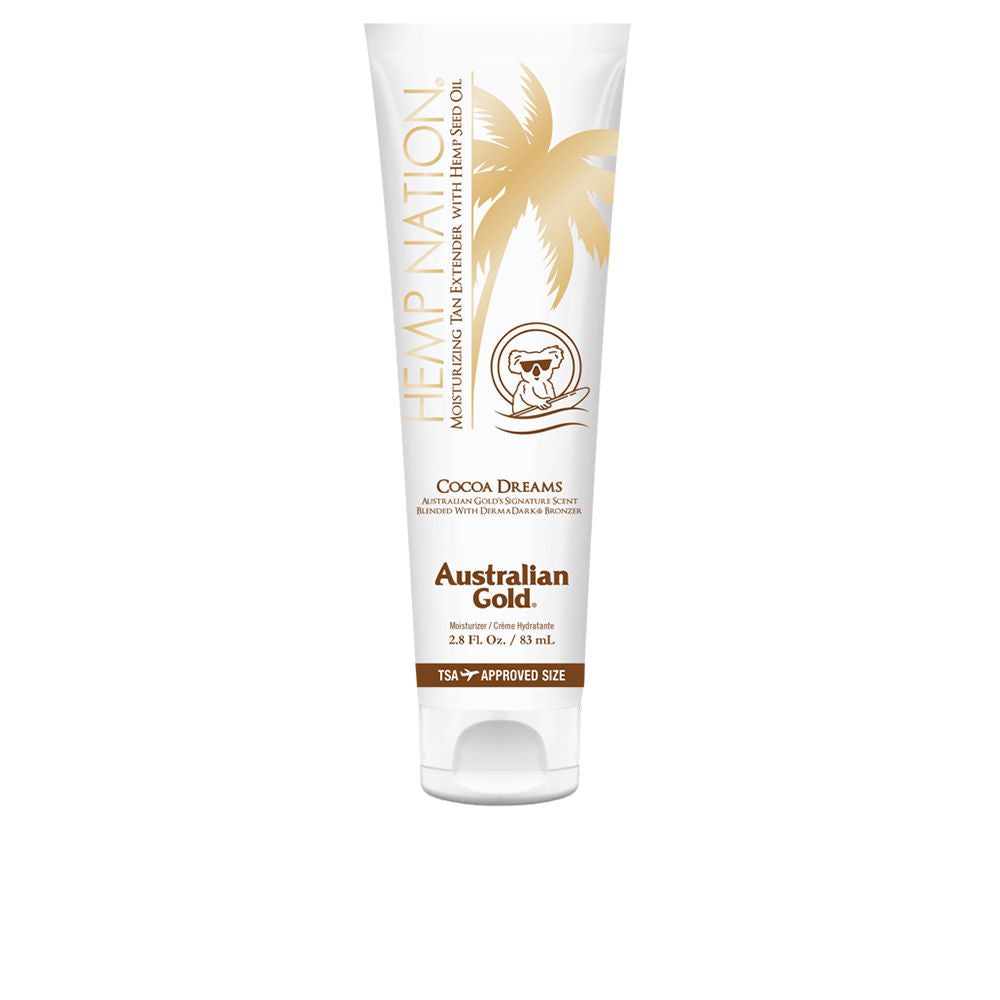 AUSTRALIAN GOLD HEMP NATION COCOA moisturizer tan extend 83 ml