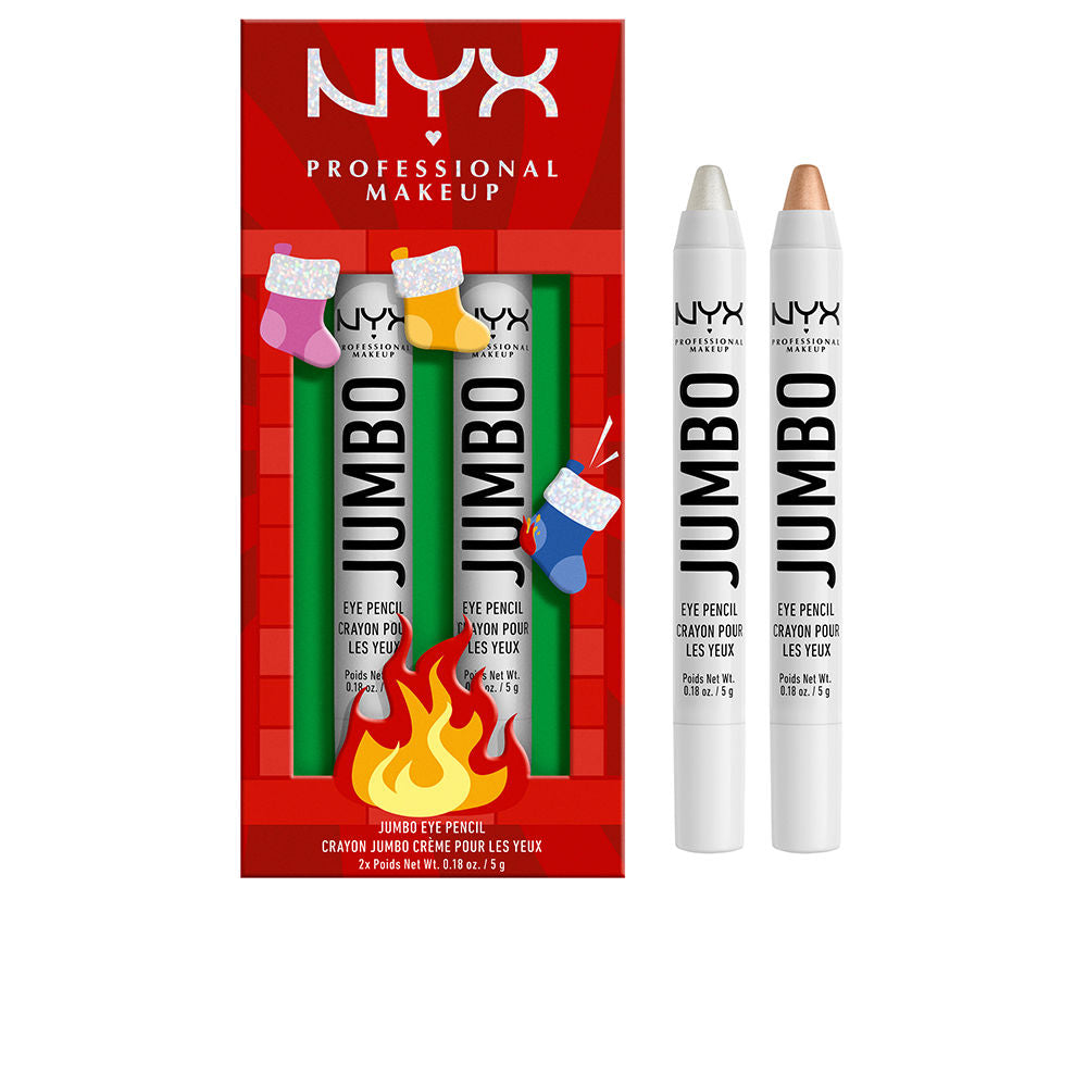 NYX PROFESSIONAL MAKE UP JUMBO EYE PENCIL DUO 2 pcs
