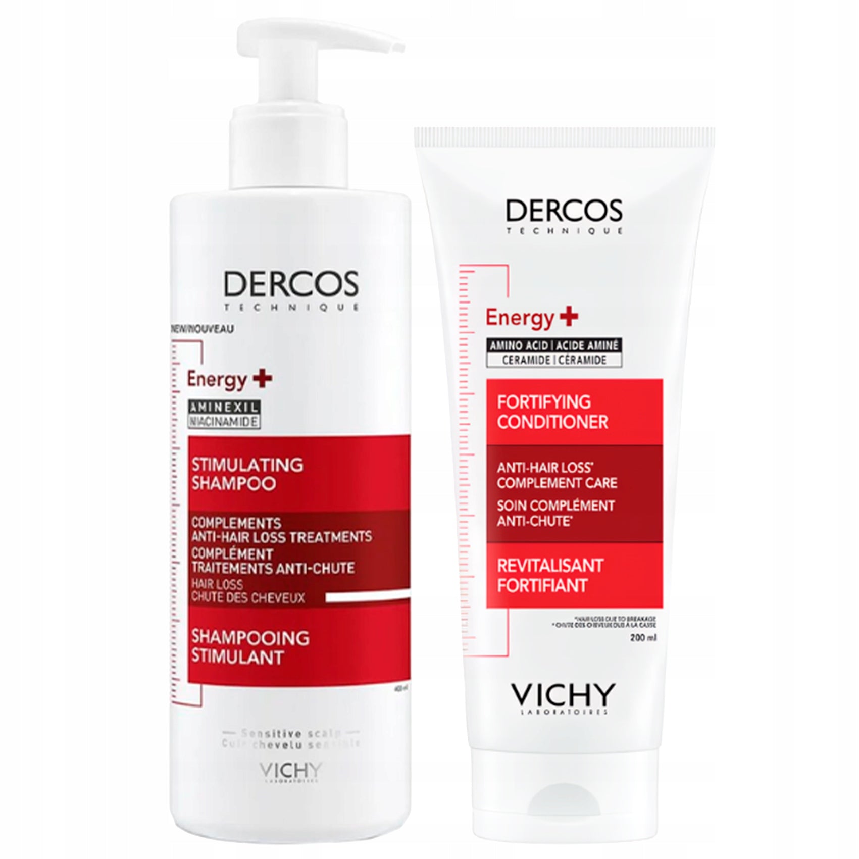 VICHY DERCOS ENERGY+ shampoo stimolante 400 ml